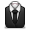 suit, tie icon