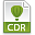 cdr, extension, file icon