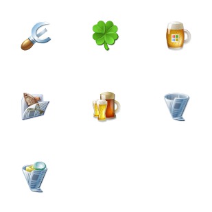 Beer icon sets preview