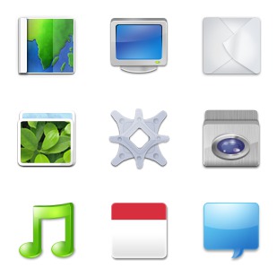 M8 icon sets preview