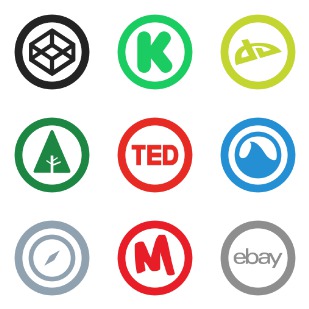 Social Network icon sets preview