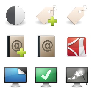 Elementary icon sets preview
