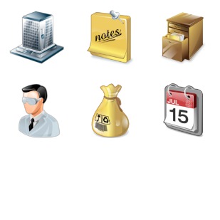 Real Vista Project Management icon sets preview