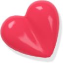 love, heart, pink icon