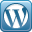 Blue, Wordpress icon