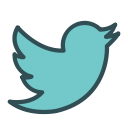 media, twitter, social, animal, bird icon