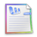 document, doc, file, paper icon