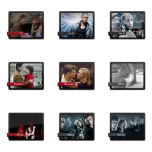 Movie Genre icon sets preview