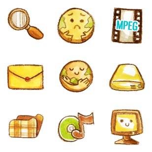 Natsu icon sets preview