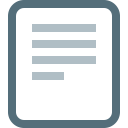 page, document, file, data, paper, sheet, text icon