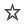 star, stroked icon