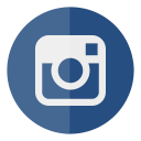 circle, social, instagram, media icon