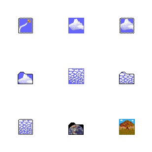 Nature 1 icon sets preview