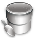 Construction bucket icon