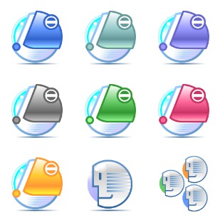 factory 100th Set icon sets preview