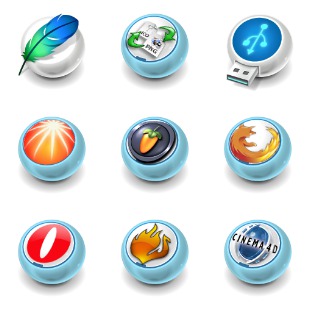 ROUNDer icon sets preview