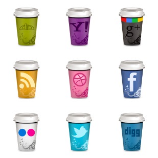 Takeout Coffee Cup icon sets preview