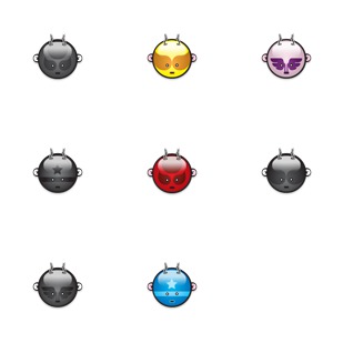 Wrastlers icon sets preview