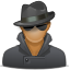 Agent, Anonymous, Hacker, User icon