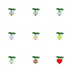 Ornaments icon sets preview