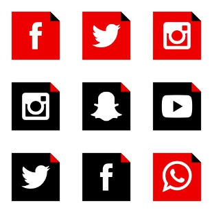 Social Media ! icon sets preview