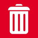 bin, full, recycle icon