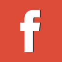 facebook, red, social, logotype, media icon