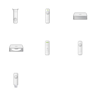 iPod Shuffle & Mac Mini icon sets preview