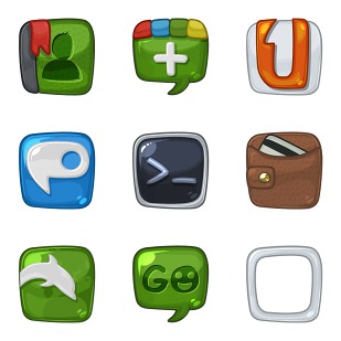 Blawb Tiny Extension icon sets preview