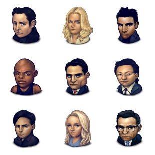 Organic Heroes icon sets preview