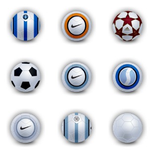 Ball icon sets preview