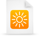 orange, document, file, paper icon