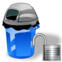 Can, Garbage, Unlock icon