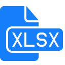 file, document, xlsx icon