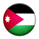 flag, jordan, country icon