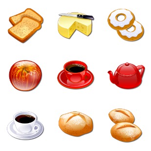 Coffee Break icon sets preview