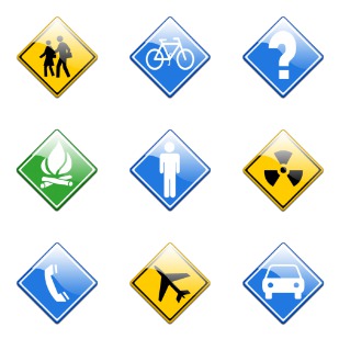 Signals icon sets preview