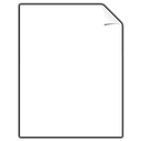 document, paper, file icon