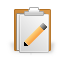 writing, write, clipboard, edit icon