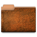 leather,brown,folder icon