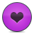 heart, button, pink icon