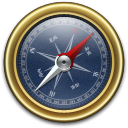 Compass Gold Blue icon