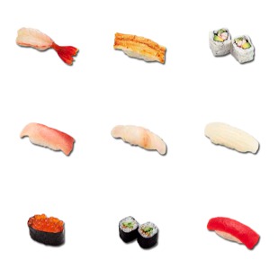 Sushi Set icon sets preview