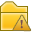 wrong, alert, error, exclamation, folder, warning icon