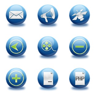 The Spherical icon sets preview