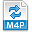 file extension m4p icon
