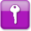 purplestyle, key icon