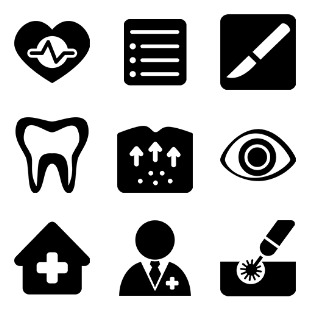 Health icon sets preview