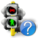 Help, Lights, Traffic icon