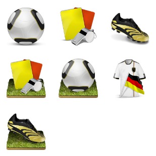 Soccer Worldcup 2010 icon sets preview